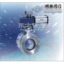 明精防腐閥門供應生產氣動法蘭調節球閥